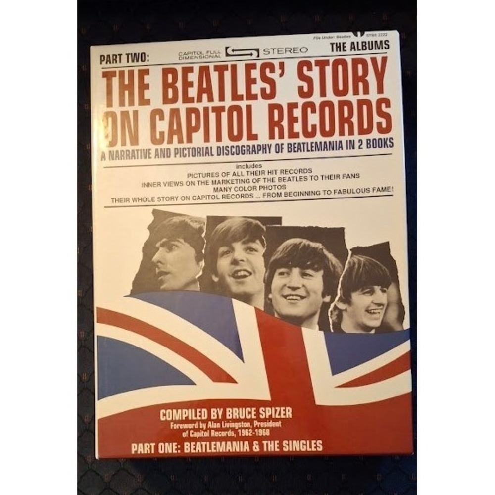 The Beatles Story on Capitol Records Bruce Spizer Signed Limited Ed 217/500 Set